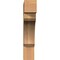 Ekena Millwork Legacy Block Smooth Bracket, Western Red Cedar, 3 1/2"W x 18"D x 18"H BKT04X18X18LEC05SWR - alternate 4
